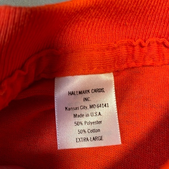 Retro Halloween VTG Pumpkin T-Shirt XL Orange Black Single Stitch Costume Spooky - Picture 12 of 16